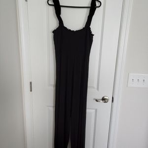 PinkBlush Ruffle Strap Maternity Jumpsuit